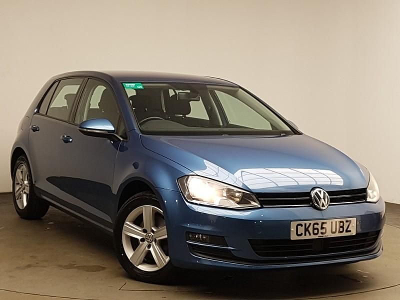 Blue Used 2015 VW Golf VII Match Hatchback | £8,498 (Fair price) - Image 1/4