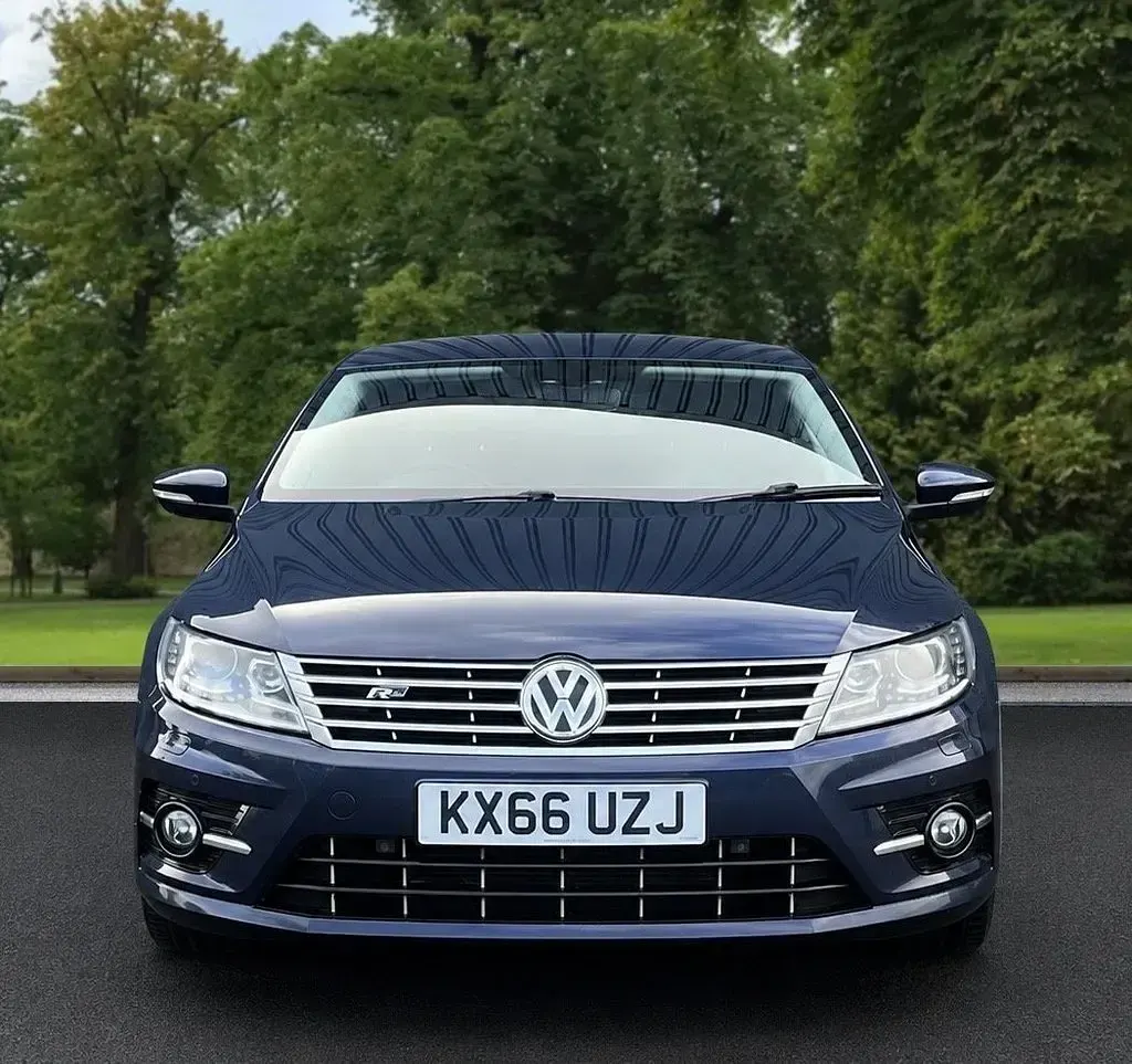 Used VW CC R-line 184 HP (135 kW) 2016 Blue Sedan