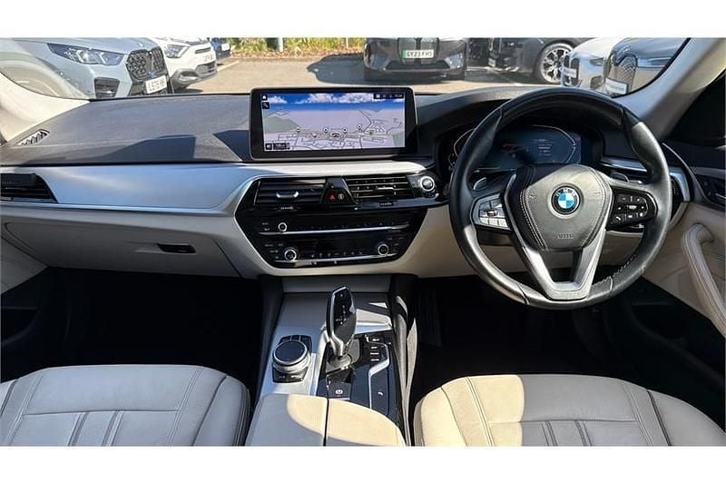 Used BMW 520 Sport Line 190 HP (139 kW) 2021 Grey Sedan