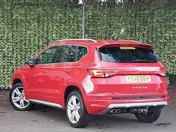 Używany Seat Ateca FR 150 KM (110 kW) 2020 Czerwony SUV