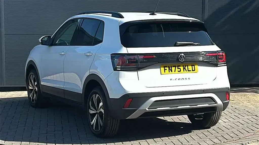 Begagnad VW T-Cross Match 115 HK (84 kW) 2025 Vit SUV