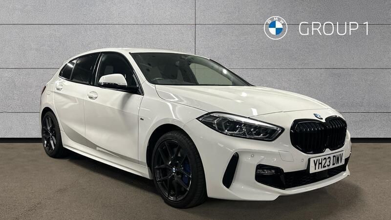 White Used 2023 BMW 118 M Sport Hatchback | £24,950 (Fair price) - Image 1/4