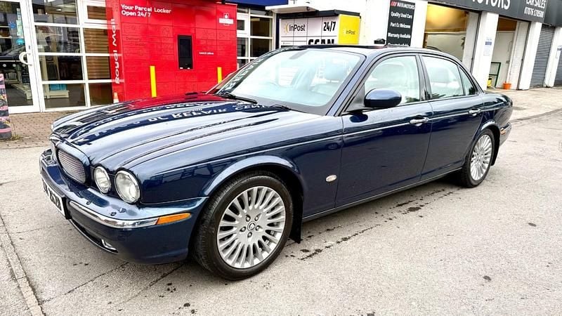 Used Jaguar XJ 2006 Blue Sedan
