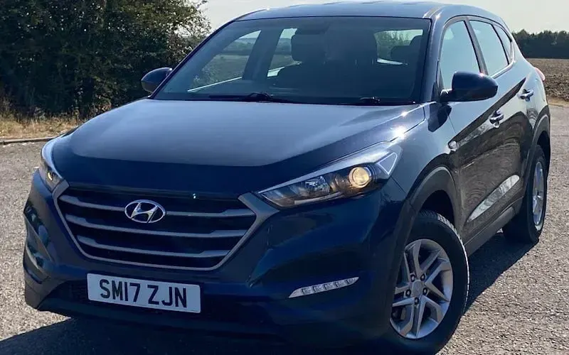 Used Hyundai Tucson 116 HP (85 kW) 2017 Blue SUV