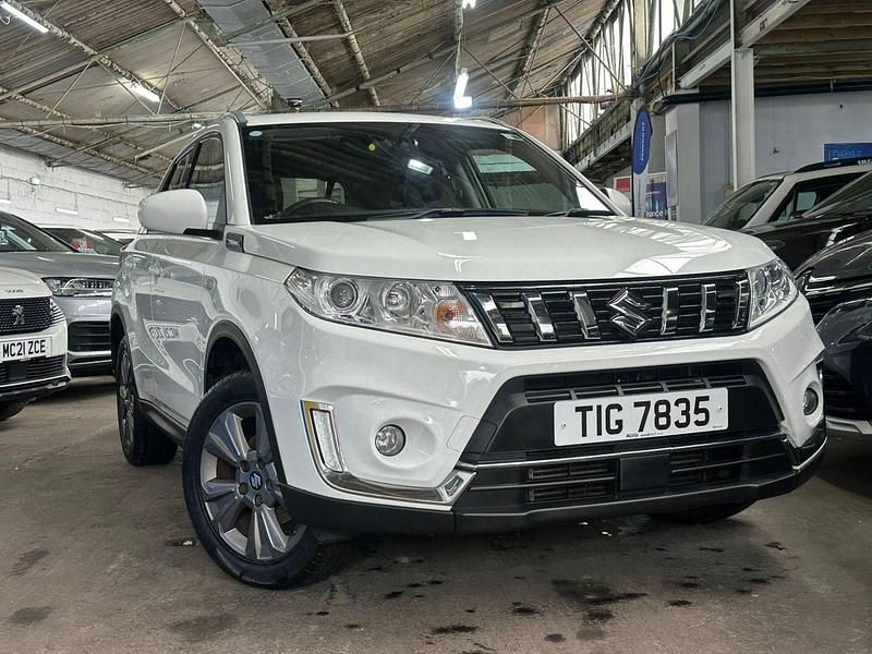 White Used 2019 Suzuki Vitara SZ-T SUV | £9,995 (Fair price) - Image 1/4