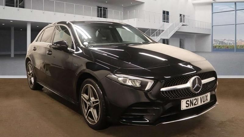 Black Used 2021 Mercedes A250 AMG line Hatchback | £13,950 (Good price) - Image 1/4