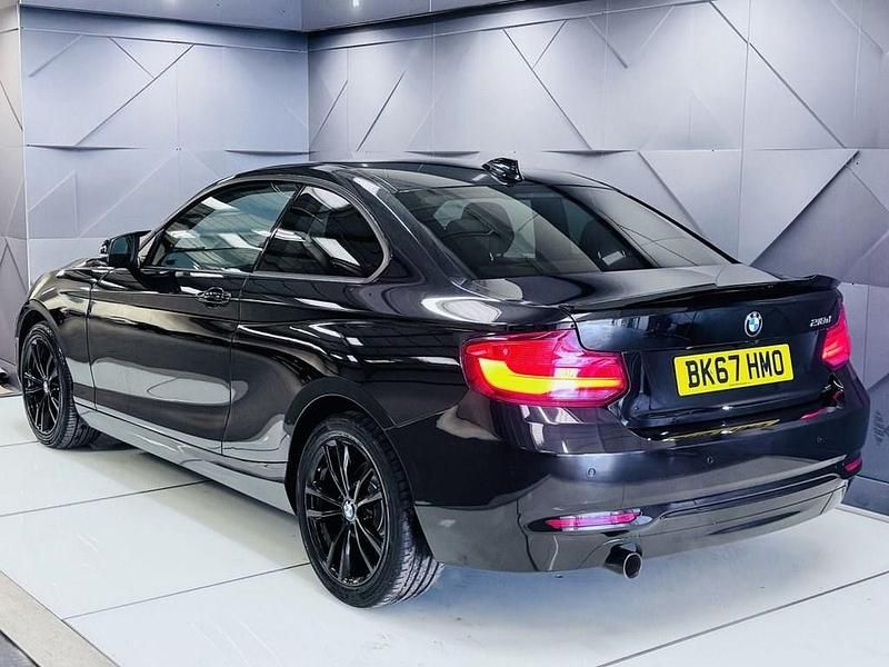 Used BMW 218 Sport Line 150 HP (110 kW) 2017 Black Coupe