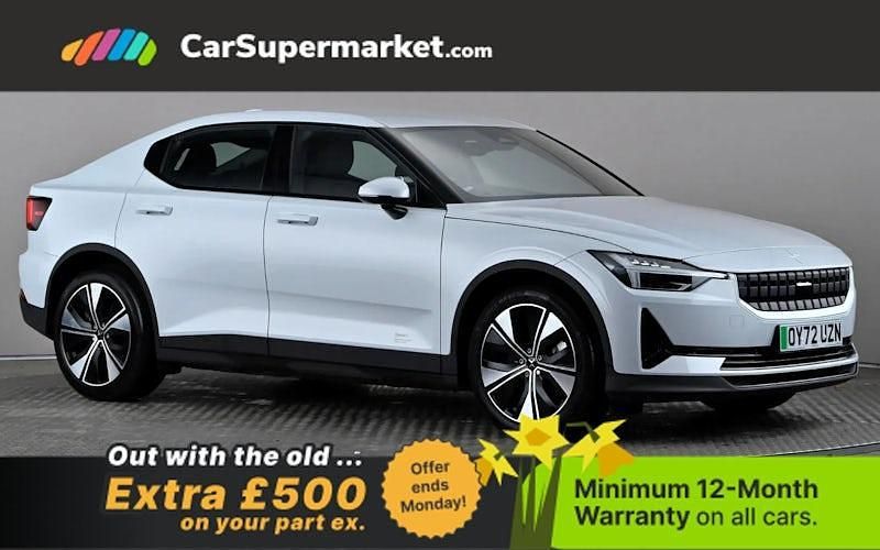 Used Polestar 2 Long Range Single Motor 169 kW (231 HP) 2022 Silver Hatchback