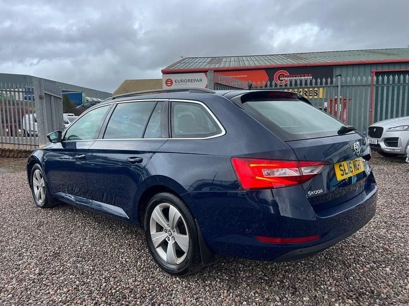 Used Skoda Superb SE 2016 Blue Estate