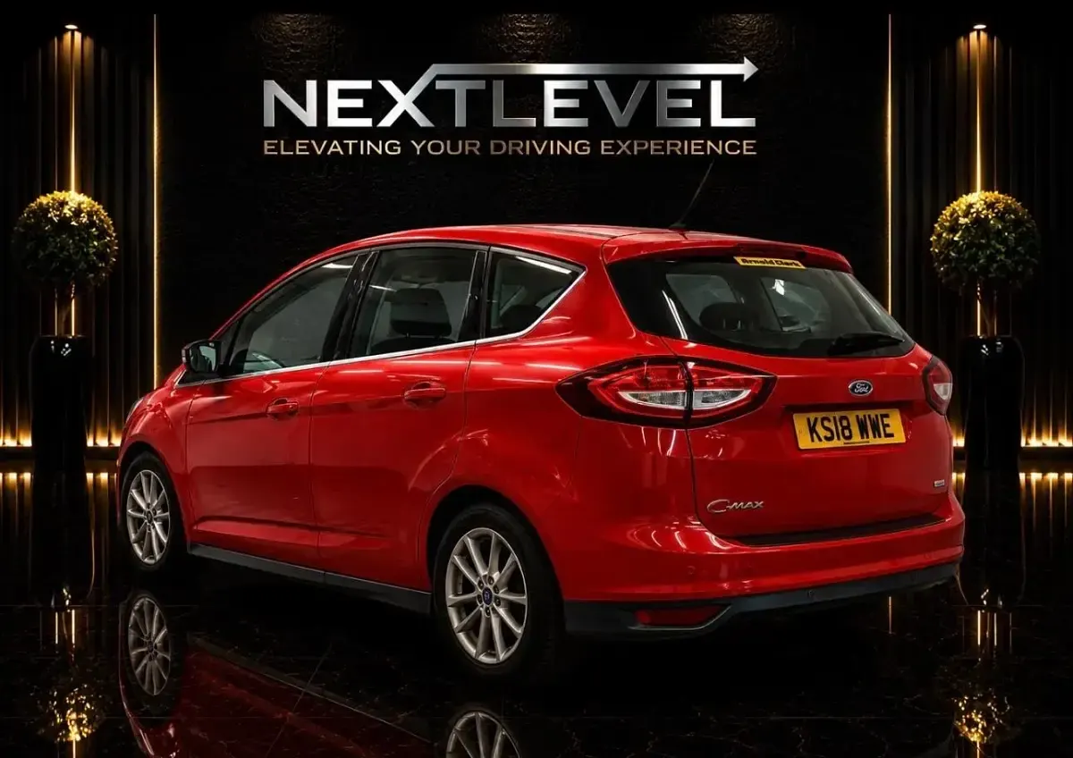 Used Ford C-MAX Zetec 2018 Red MPV