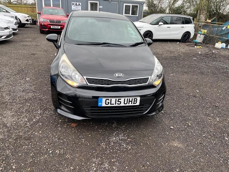 Used Kia Rio 2015 Black Hatchback