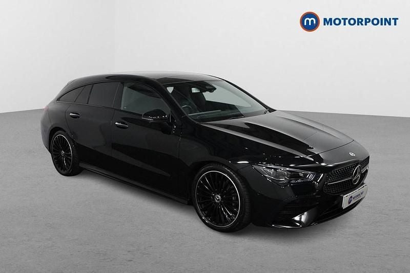 Black Used 2023 Mercedes CLA180 AMG Line Premium Plus Sedan | £27,249 (Fair price) - Image 1/4
