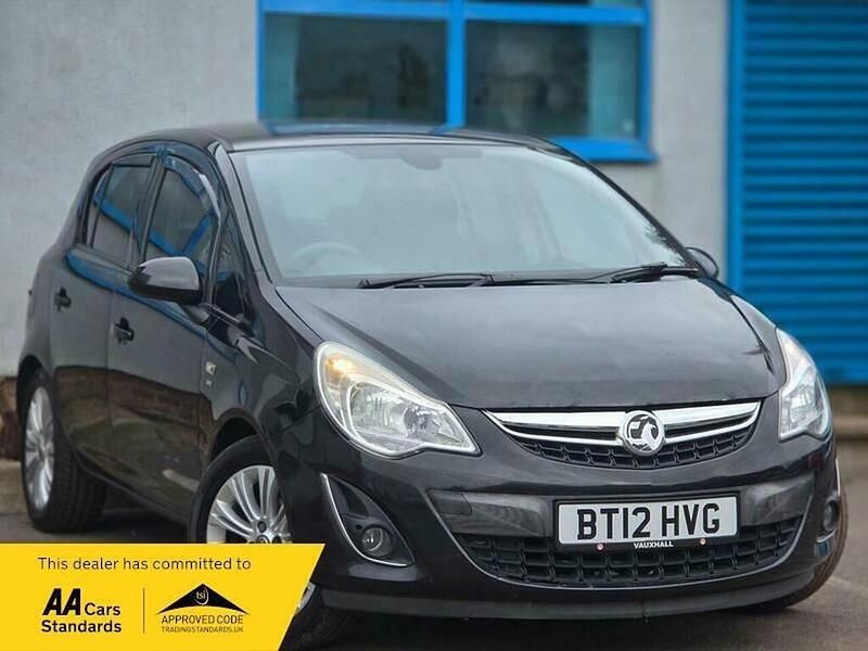 Used Vauxhall Corsa 2012 Black Hatchback