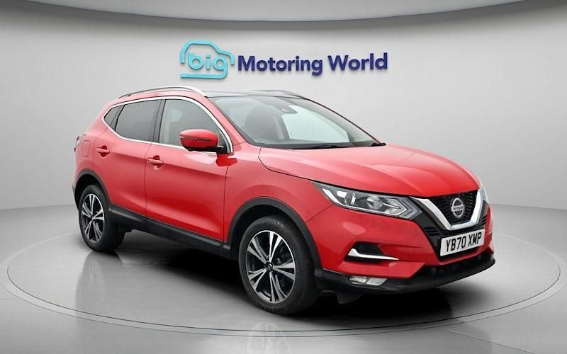 Used Nissan Qashqai N-Connecta 140 HP (102 kW) 2020 Red SUV