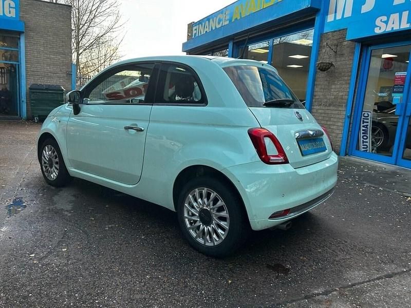Used Fiat 500 Lounge 69 HP (50 kW) 2016 Green Hatchback