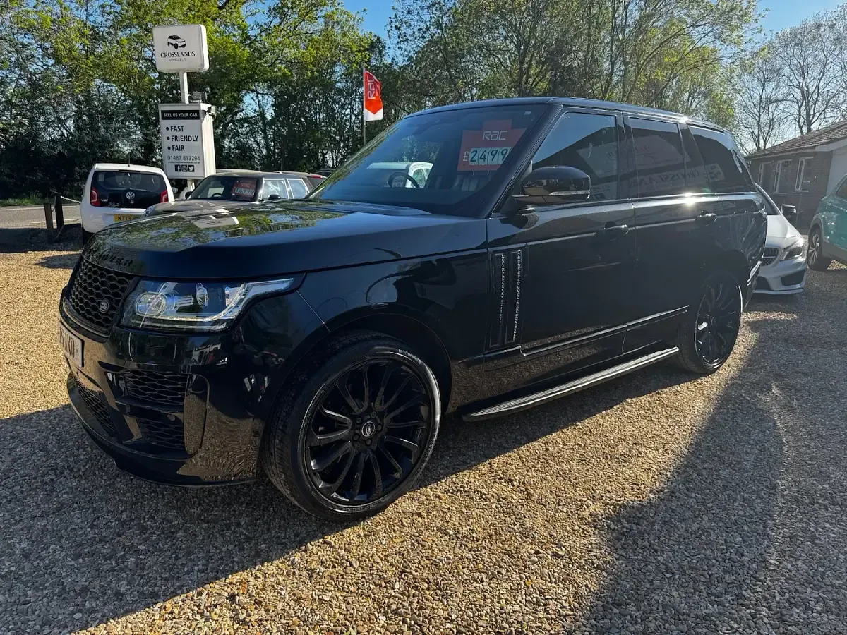 Begagnad Land Rover Range Rover Vogue SE 306 HK (225 kW) 2017 Svart SUV