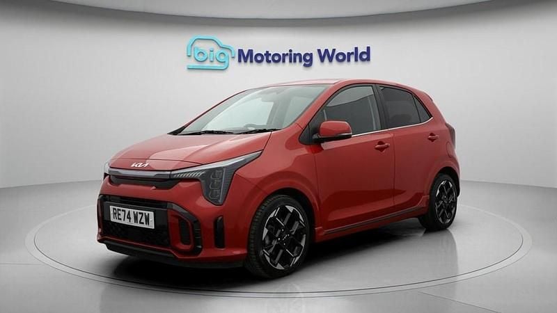 Used Kia Picanto GT-Line S 77 HP (56 kW) 2024 Red Hatchback