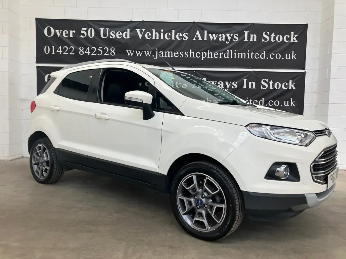 Used Ford Ecosport Titanium 2016 White SUV