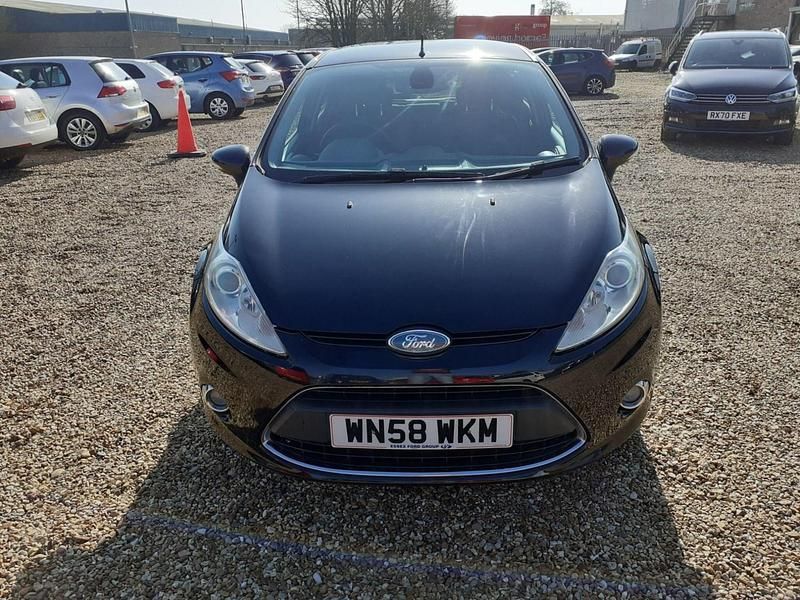 Używany Ford Fiesta Titanium 2008 Czarny Hatchback