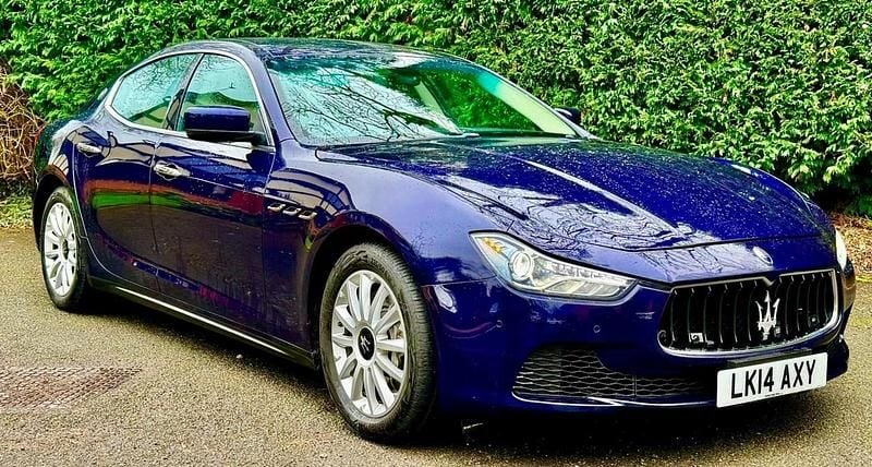 Used Maserati Ghibli 275 HP (202 kW) 2014 Blue Sedan