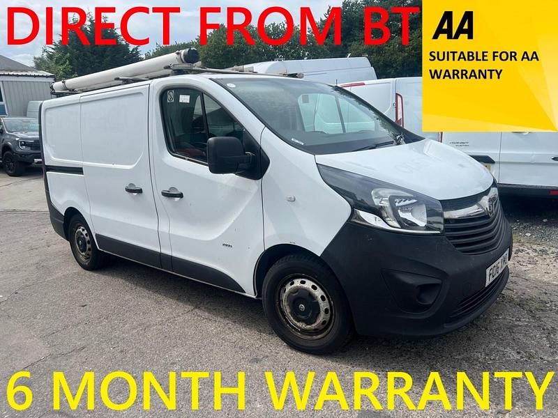 White Used 2016 Vauxhall Vivaro Van | £7,295 (Good price) - Image 1/4