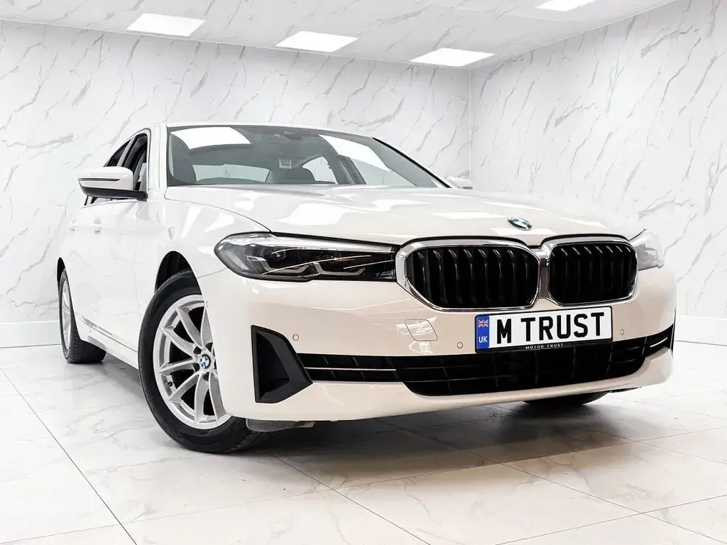 Used BMW 520 2022 White Sedan