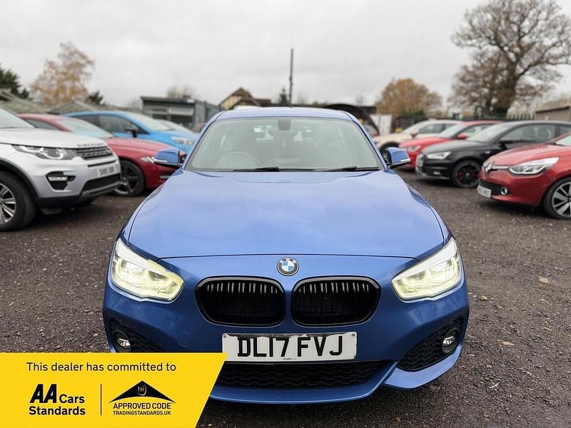 Used BMW 116 M Sport 116 HP (85 kW) 2017 Blue Hatchback