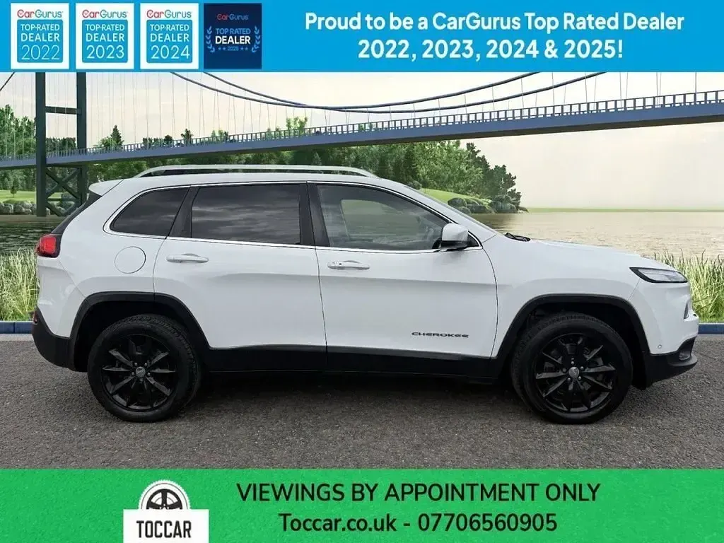 Used Jeep Cherokee Limited 140 HP (102 kW) 2014 White SUV