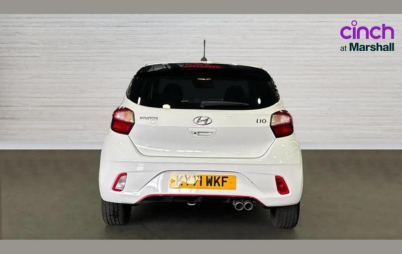 Used Hyundai i10 N Line 100 HP (73 kW) 2021 White Hatchback