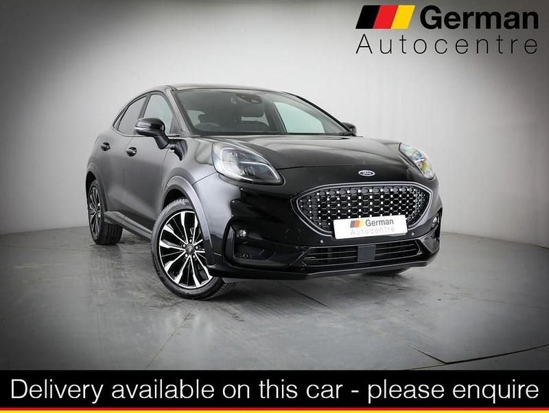 Black Used 2022 Ford Puma ST-Line SUV | £15,750 (Fair price) - Image 1/3