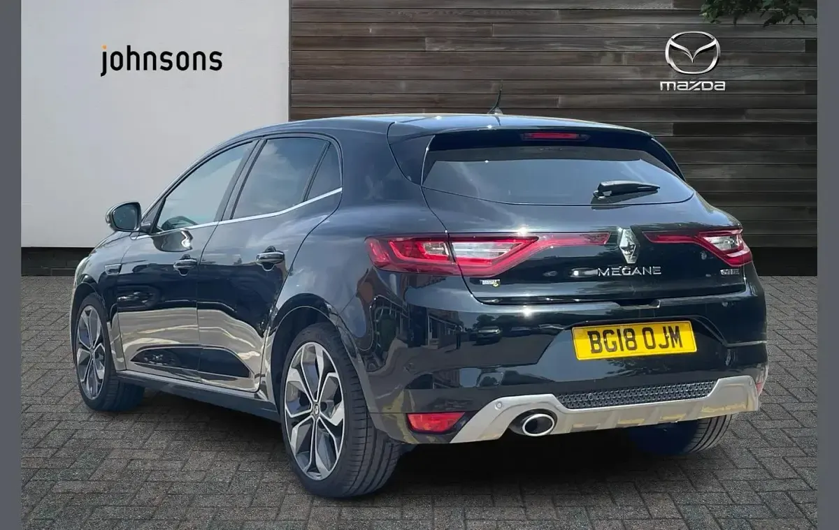 Used Renault Mégane GT Line GT-Line 128 HP (94 kW) 2018 Black Hatchback