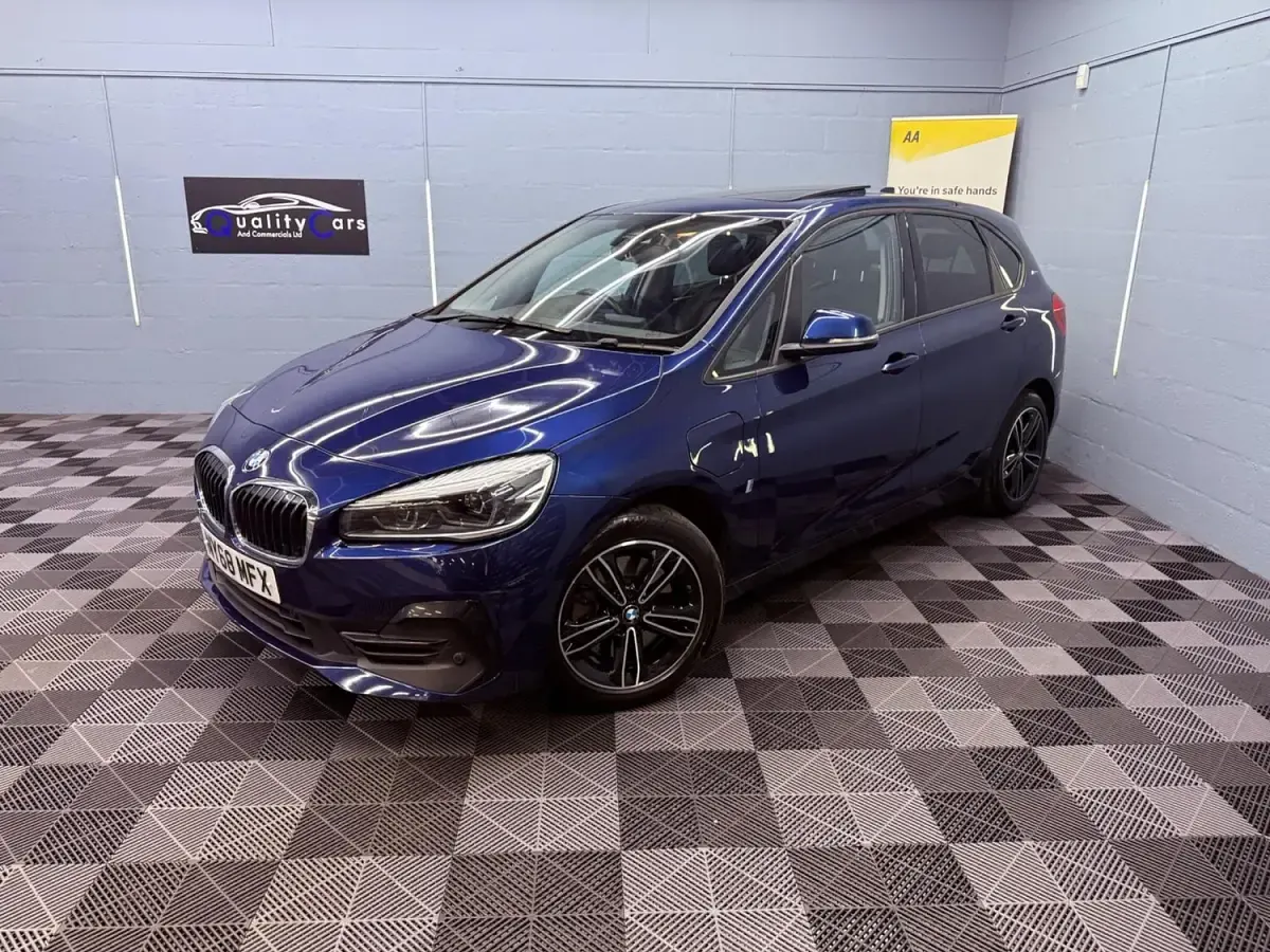 Used BMW 225 Active Tourer Sport Line 2018 Blue MPV