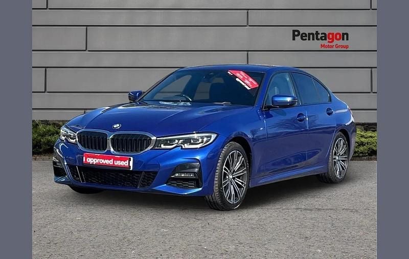 Used BMW 320 M Sport 180 HP (132 kW) 2021 Blue Sedan