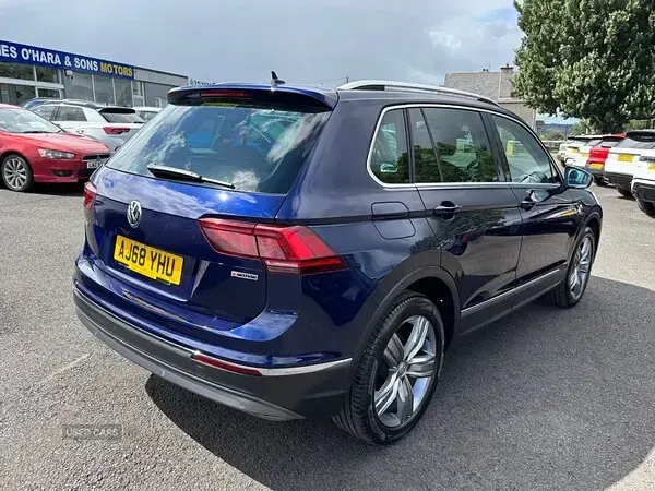 Used VW Tiguan SEL 190 HP (139 kW) 2019 Blue SUV
