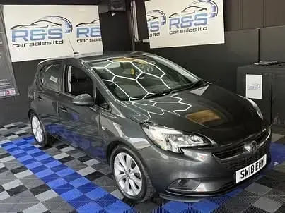 Used Vauxhall Corsa 90 HP (66 kW) 2018 Grey Hatchback