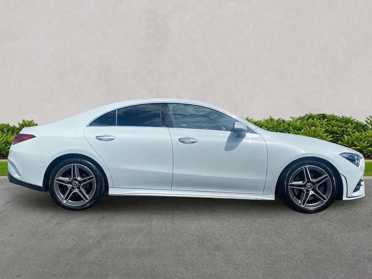 Used Mercedes CLA200 AMG Line Premium 2021 White Coupe