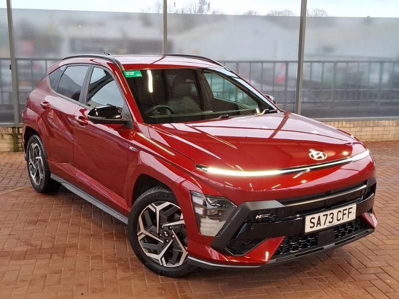 Used Hyundai Kona N Line 141 HP (103 kW) 2023 Red SUV