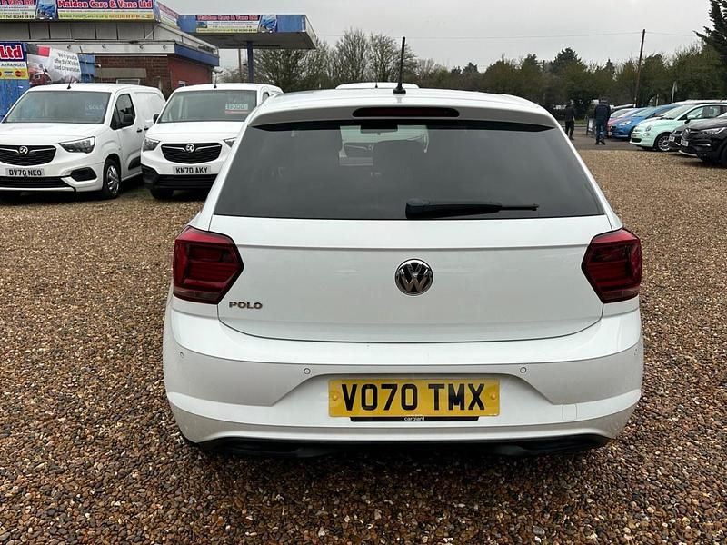 Used VW Polo Match 95 HP (69 kW) 2020 White Hatchback