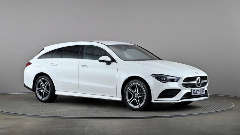 White Used 2021 Mercedes CLA250e AMG Line Premium Sedan | £27,298 - Image 1/4
