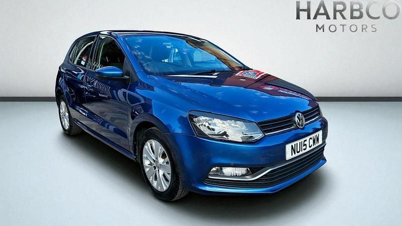 Blue Used 2015 VW Polo SE Hatchback | £6,995 (Super price) - Image 1/4