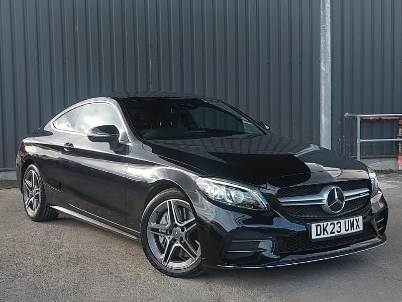 Black Used 2023 Mercedes C43 AMG Premium Coupe | £42,998 (Expensive) - Image 1/4