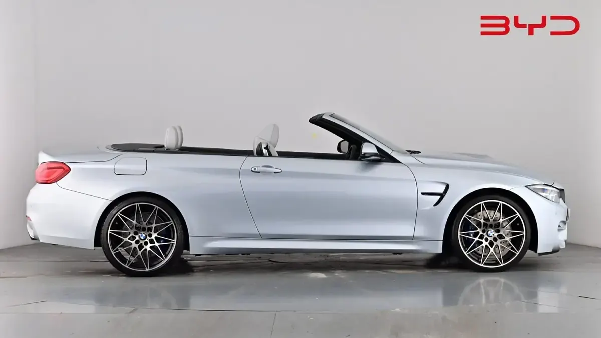 Used BMW M4 Cabriolet Competition Edition 450 HP (330 kW) 2017 Blue Cabriolet