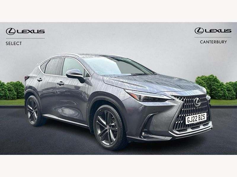 Grey Used 2022 Lexus NX450h+ SUV | £35,825 (Expensive) - Image 1/3