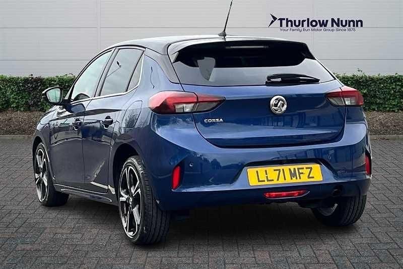 Used Vauxhall Corsa Edition 100 HP (73 kW) 2021 Voltaic blue Hatchback