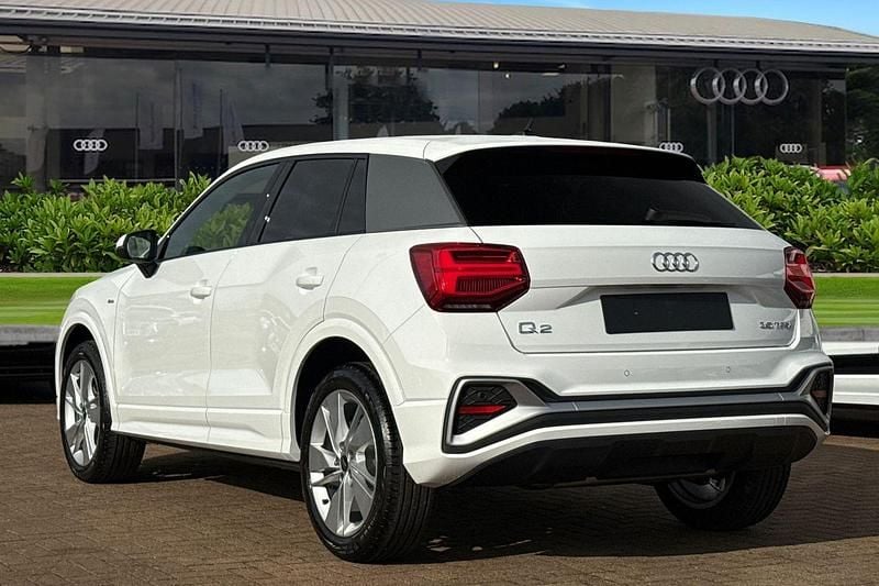 New Audi Q2 S-Line 2026 White SUV