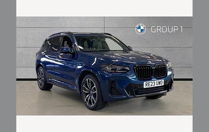 Used BMW X3 M Sport 281 HP (206 kW) 2023 Blue SUV