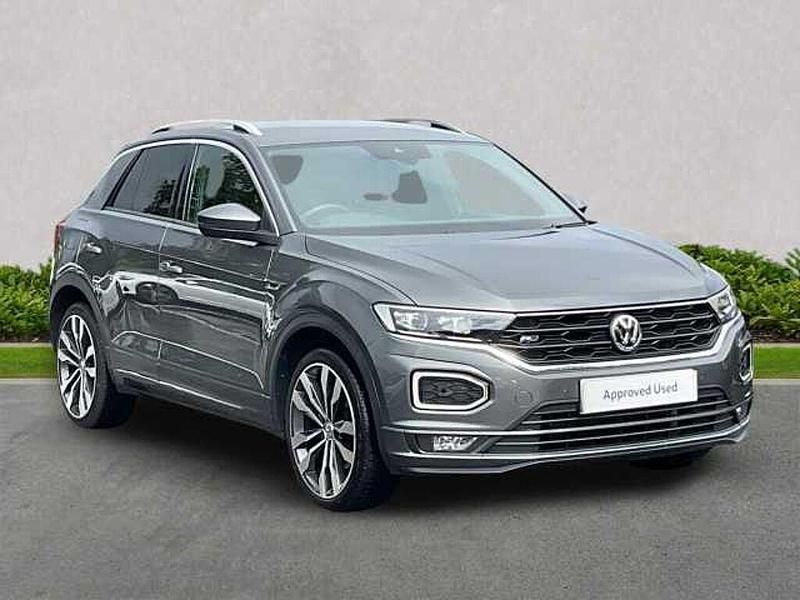 Grey Used 2019 VW T-Roc R-line SUV | £21,171 (Fair price) - Image 1/4
