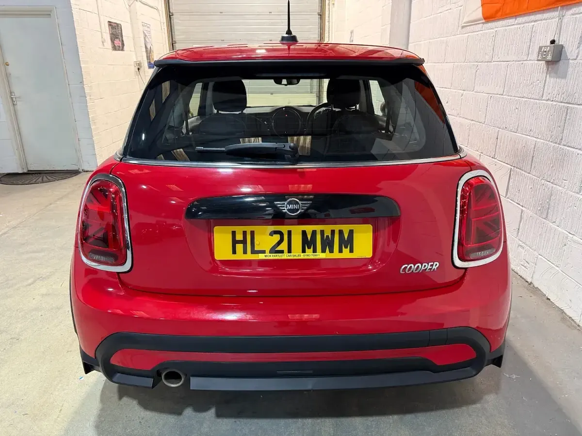 Used Mini Cooper Classic 2021 Red Hatchback