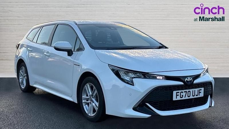 Usado Toyota Corolla 122 HP (89 kW) 2020 Branco Carrinha