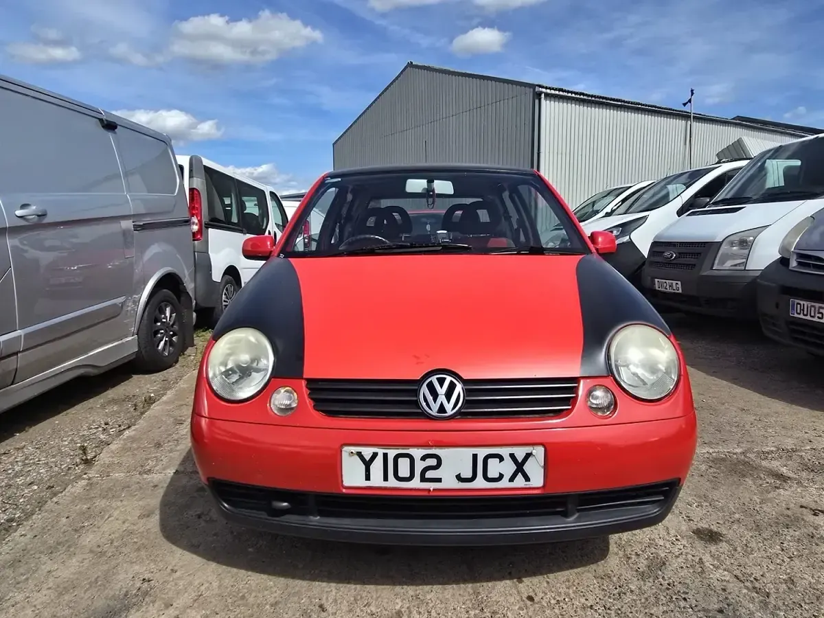 Used VW Lupo S 75 HP (55 kW) 2001 Red Hatchback
